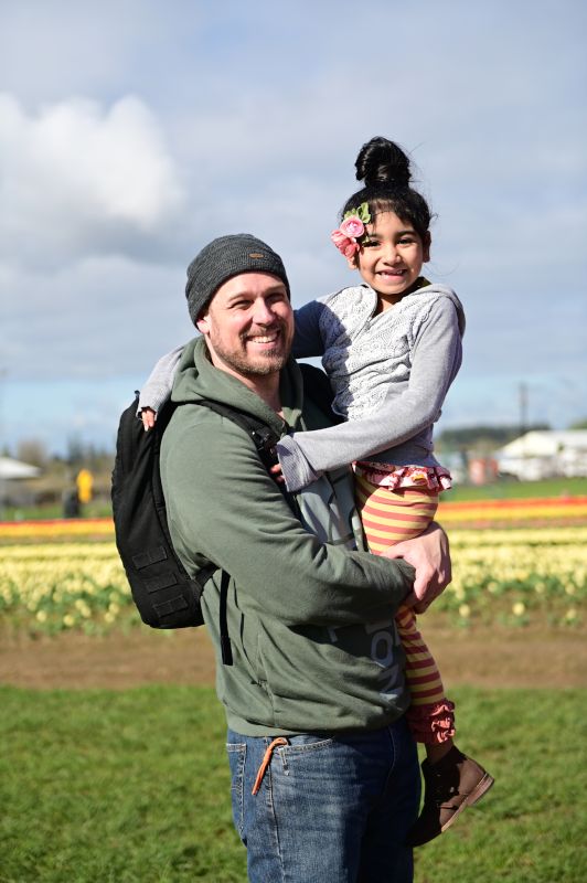 At the Tulip Farm