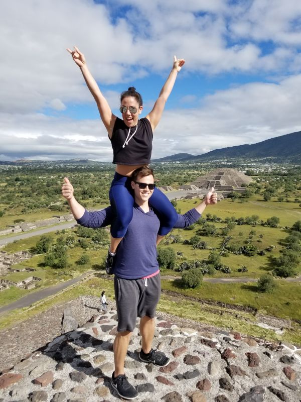 Exploring the Sun Pyramids in Mexico