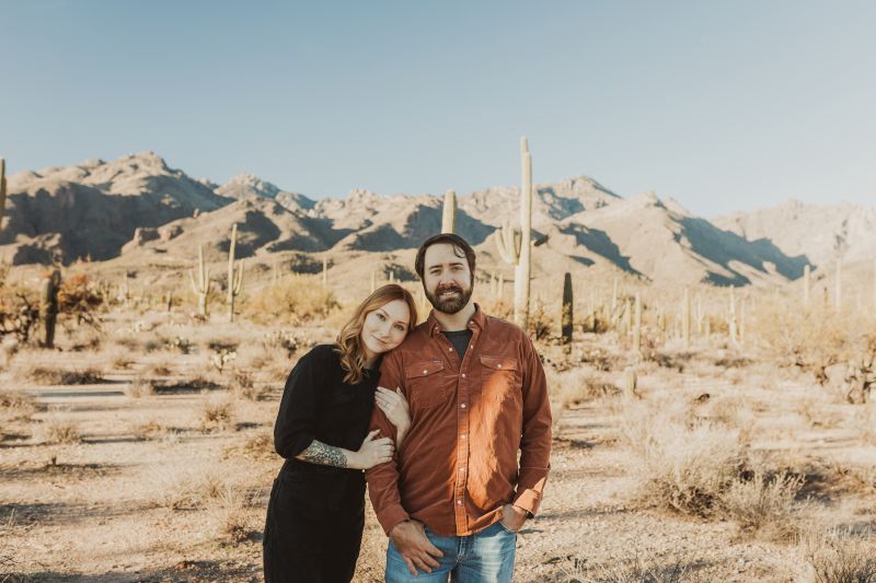 Enjoying the View in Sabino Canyon