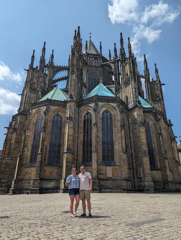 Visiting the Prague Cathedral