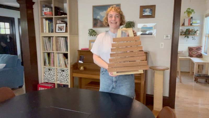 Megan & the Xylophone She Built for Our Child